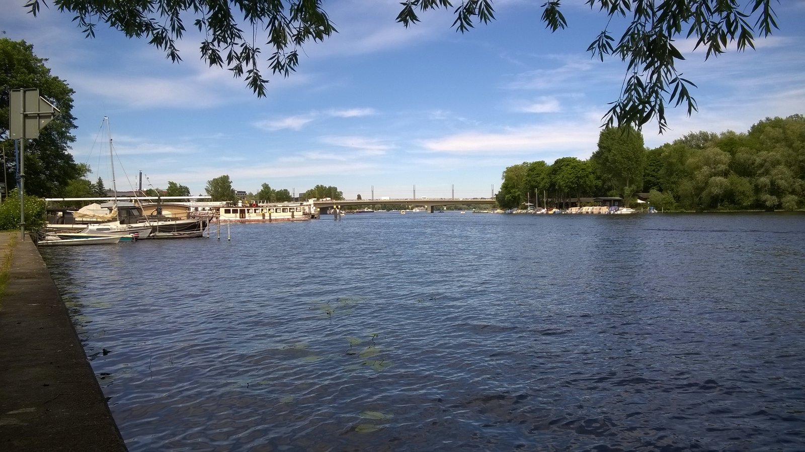 Blick auf die Havel bei Potsdam – Hotel Potsdam Katharinenholz